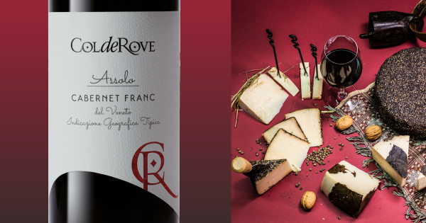 Cabernet Franc Colderove e formaggio ubriaco